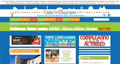 Desktop Screenshot of kidsarttourism.com